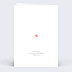 Carte de condoléances Coquelicots Verso