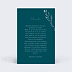 Carte de condoléances Fleurs Séchées Verso