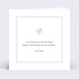 Carte de condoléances Fleur de Lys Recto