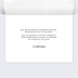 Carte de Condoléances Typographie Moderne