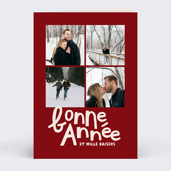 Carte d'amour À main levée