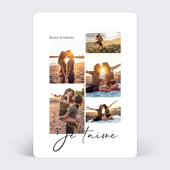 Carte d'amour Escale d'amour