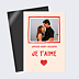 Carte d'Amour Cœur simple photo