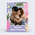 Carte d'Amour Fleurs modernes