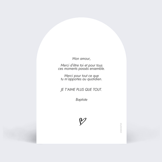 Carte d'Amour Moments Volés