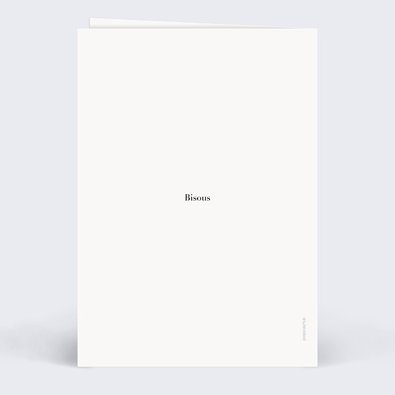 Carte d'amour Magazine Verso