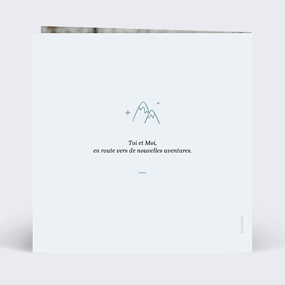 Carte d'Amour Montagne amour