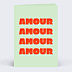 Carte d'Amour Quatre mots