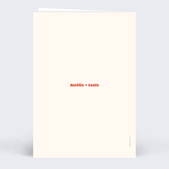 Carte d'Amour Couple en film d'animation