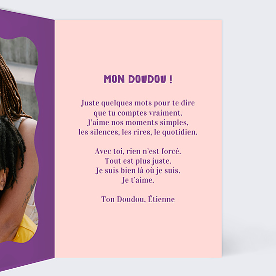Carte d'Amour Cœur iconique