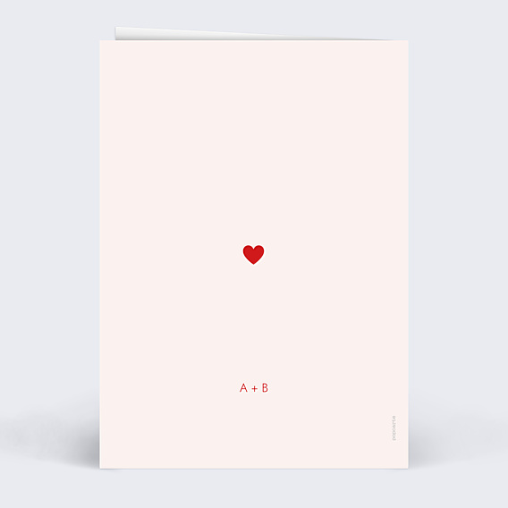 Carte d'Amour 1001 Cœurs