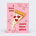 Carte d'Amour Love you more than