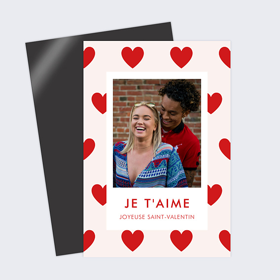 Carte d'amour 1001 Cœurs
