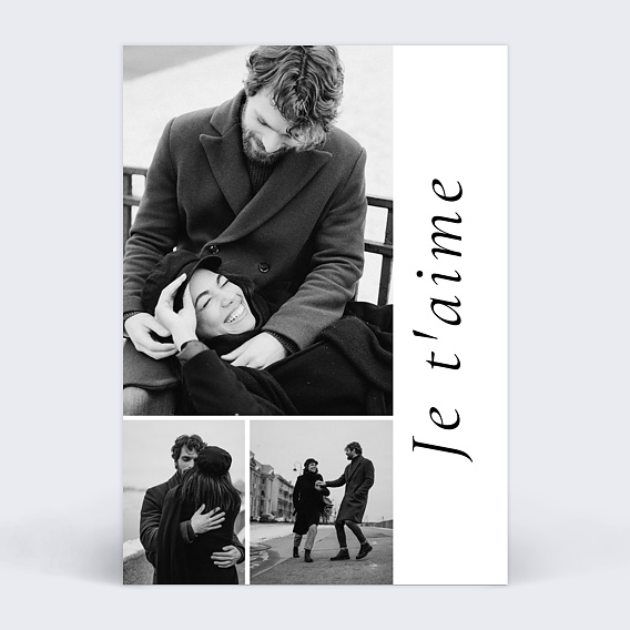 Carte d'amour Amour multiphotos