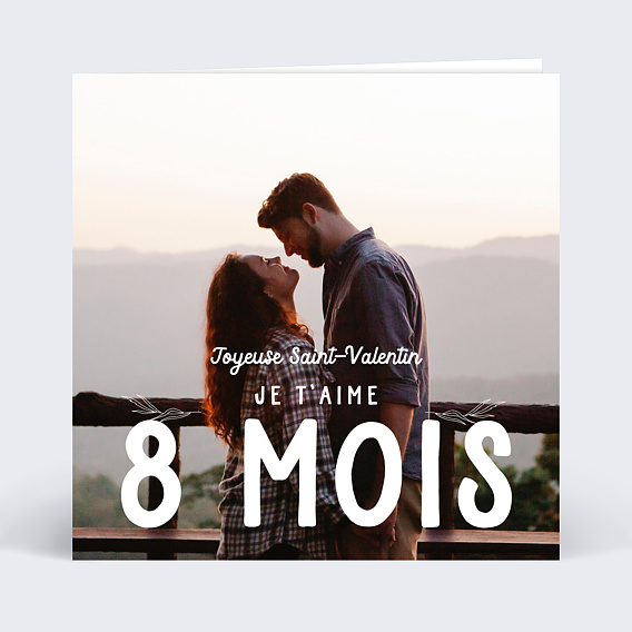 Carte d'amour Anniversaire amour