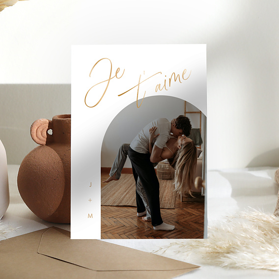 Carte d'amour Photo arche