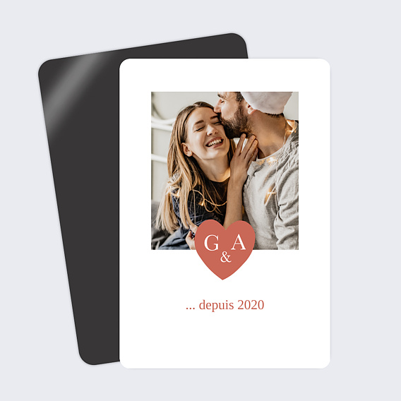 Carte d'amour Fusionnelle