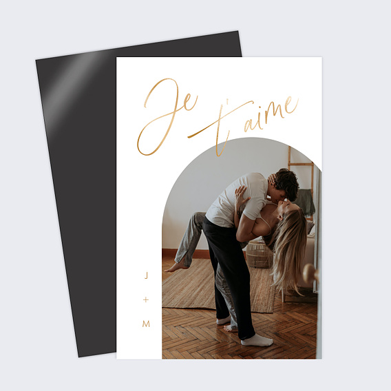 Carte d'amour Photo arche