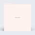 Carte d'amour Coeur Rose Verso