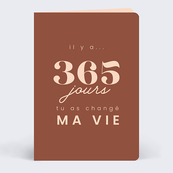 Carte d'amour Confidence Recto