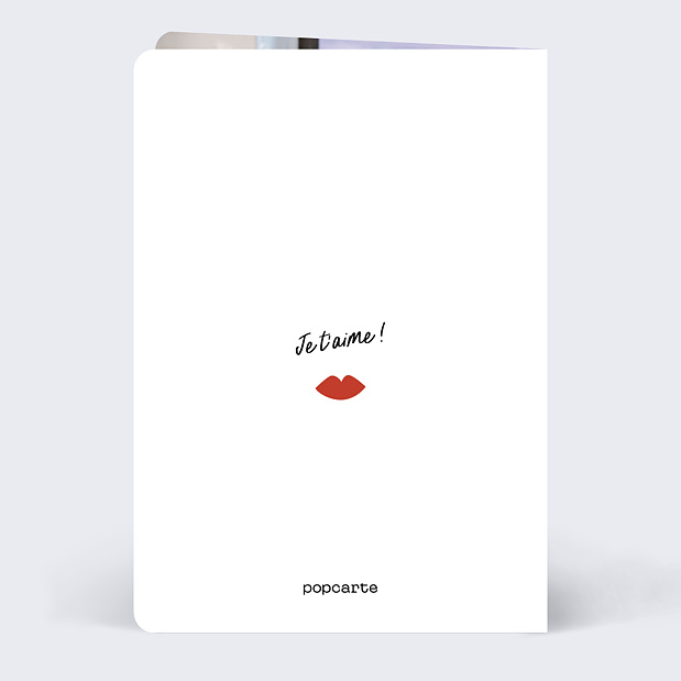 Carte d'Amour Marie-Lou Création x Popcarte - L'Amour Verso