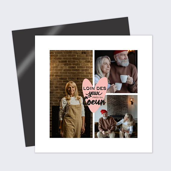 Carte d'amour Près du Cœur III