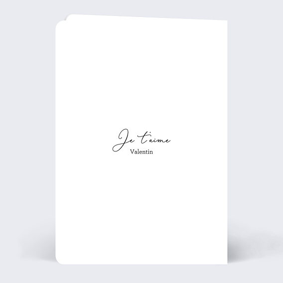 Carte d'Amour Bonjour Mon Amour