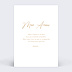 Carte d'amour Photo arche Verso