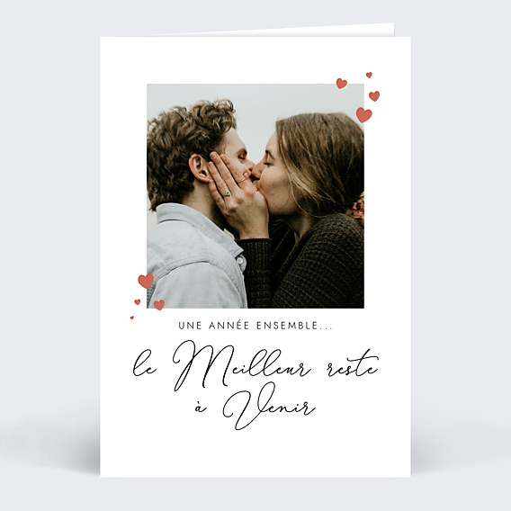 Carte d'amour Le Meilleur à Venir