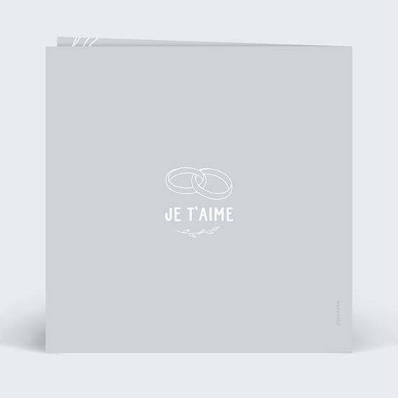 Carte d'amour Anniversaire amour Verso