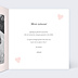 Carte d'Amour Coeur Rose