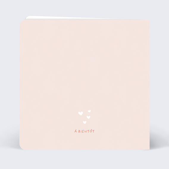 Carte d'amour Distribution d'Amour Verso