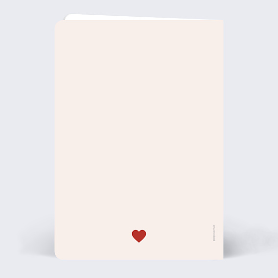 Carte d'Amour Couple Vintage