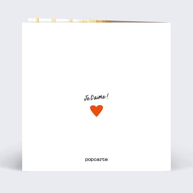 Carte d'Amour Marie-Lou Création x Popcarte - Enveloppe d'Amour Verso
