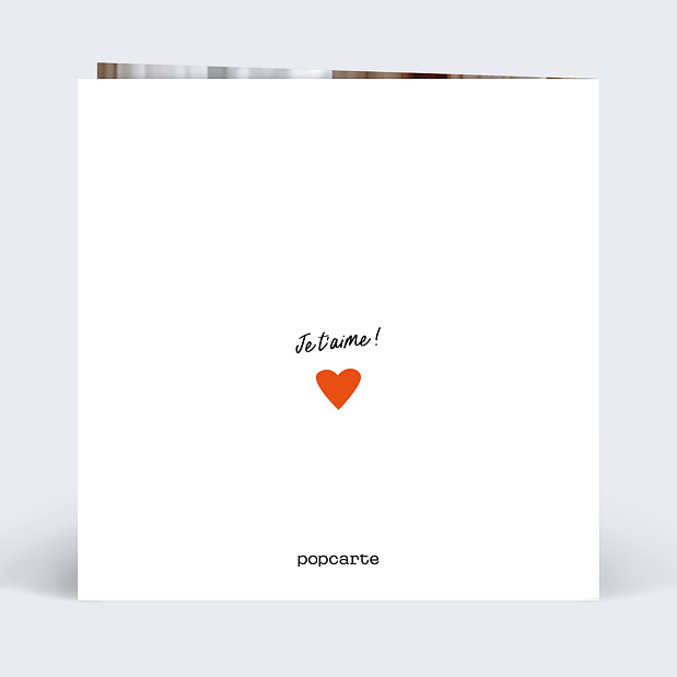 Carte d'Amour Marie-Lou Création x Popcarte - Mains Verso