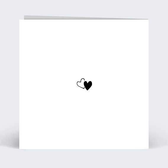 Carte d'Amour Pêle-Mêle Coeur