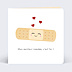 Carte d'Amour Pansement Mignon