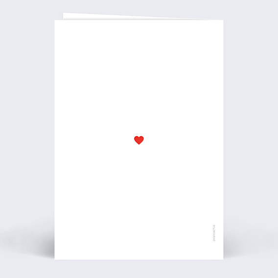 Carte d'Amour Bref je t'aime