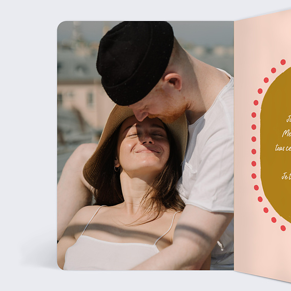 Carte d'amour Jackpot Intérieur Gauche