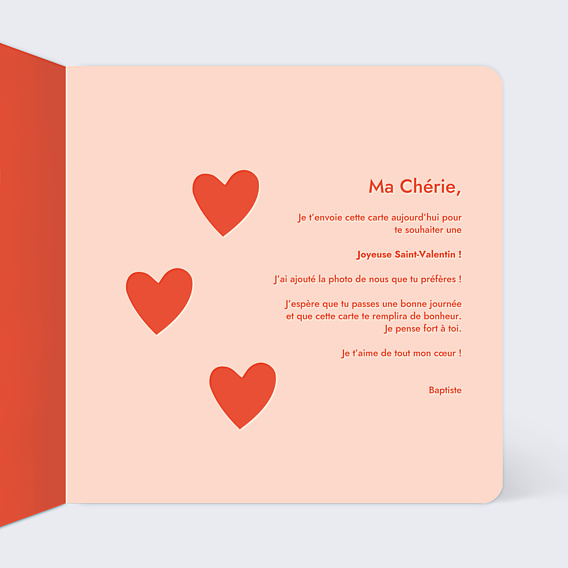 Carte d'Amour Chanson d'Amour