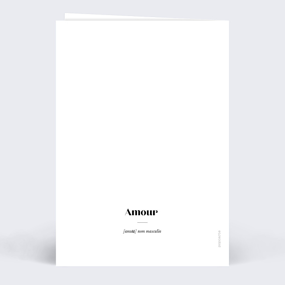 Carte d'Amour Definition amour