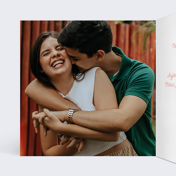 Carte d'amour Better Together Intérieur Gauche