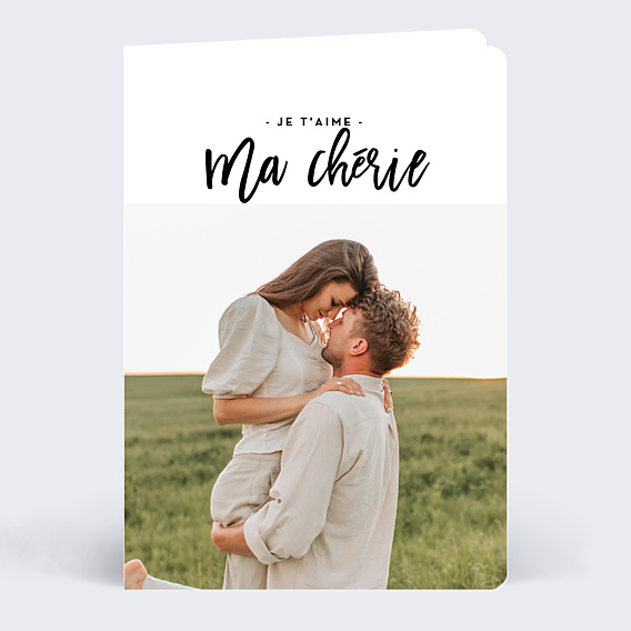 Carte d'Amour Belles Lettres