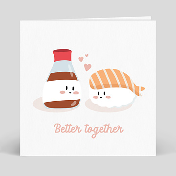 Carte d'Amour Better Together