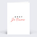 Carte d'Amour Bref je t'aime
