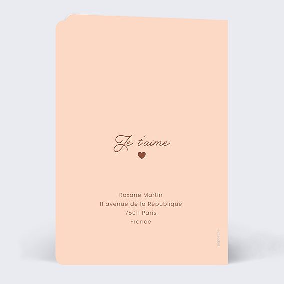 Carte d'Amour Confidence