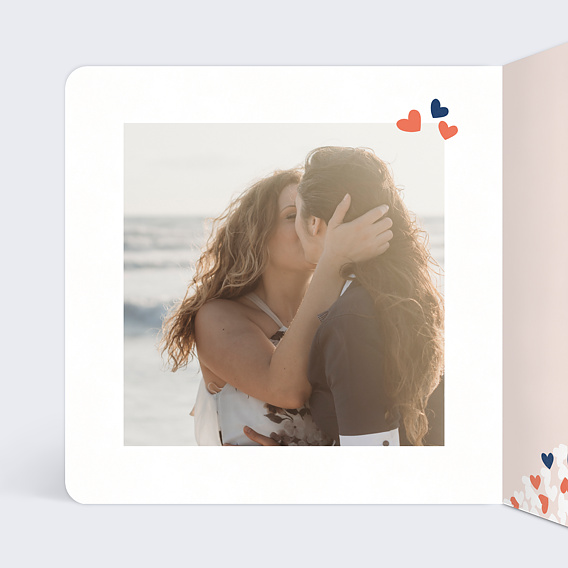 Carte d'amour Distribution d'Amour Intérieur Gauche