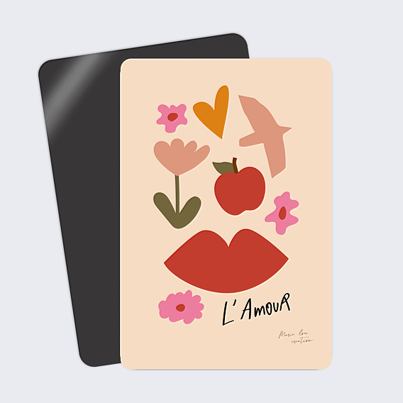 Carte d'Amour Marie-Lou Création x Popcarte - L'Amour