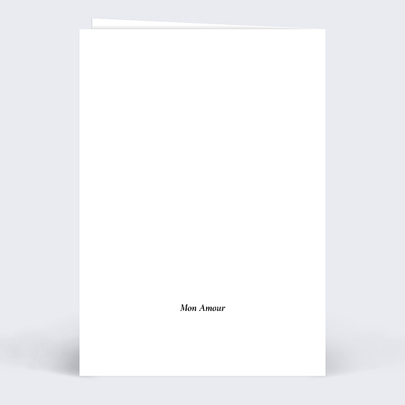 Carte d'amour Amour multiphotos Verso