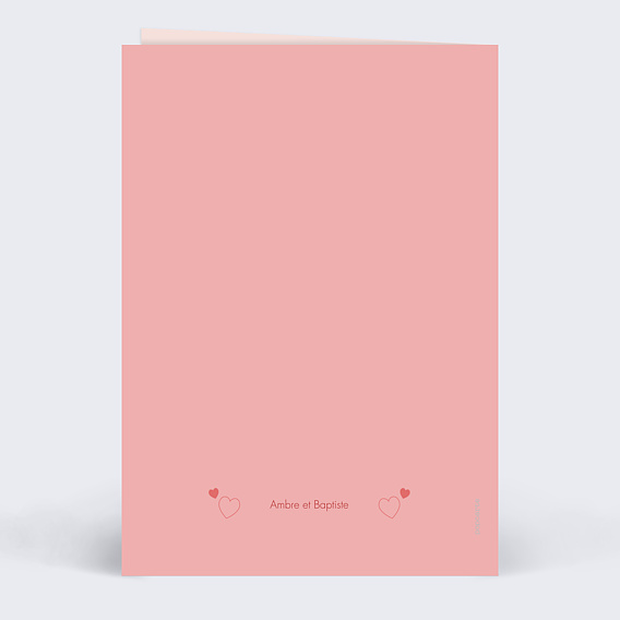 Carte d'amour Cap pas cap amour Verso